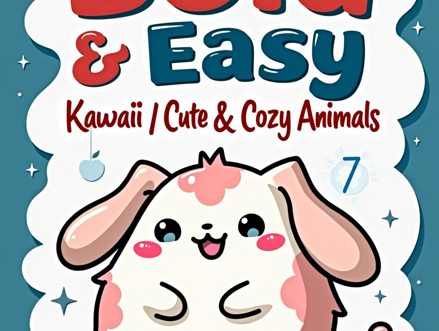 The Magic of Simple Lines: Why Cute and Easy Kawaii Coloring Books are Perfect for Growing Kids