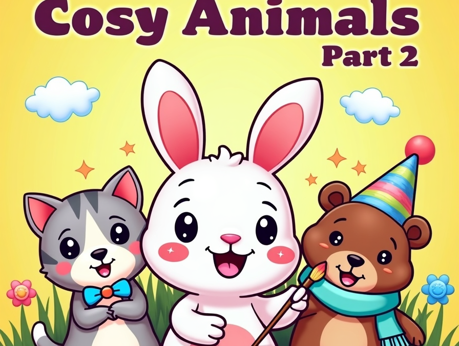 Why Bold & Easy Kawaii Coloring Pages Are the Ultimate Cozy Escape