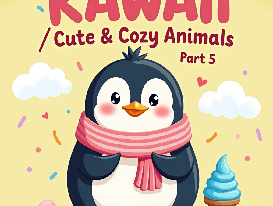 The Cozy Coloring Revolution: Why Simple, Bold Kawaii Designs Are the Ultimate Form of Stress Relief