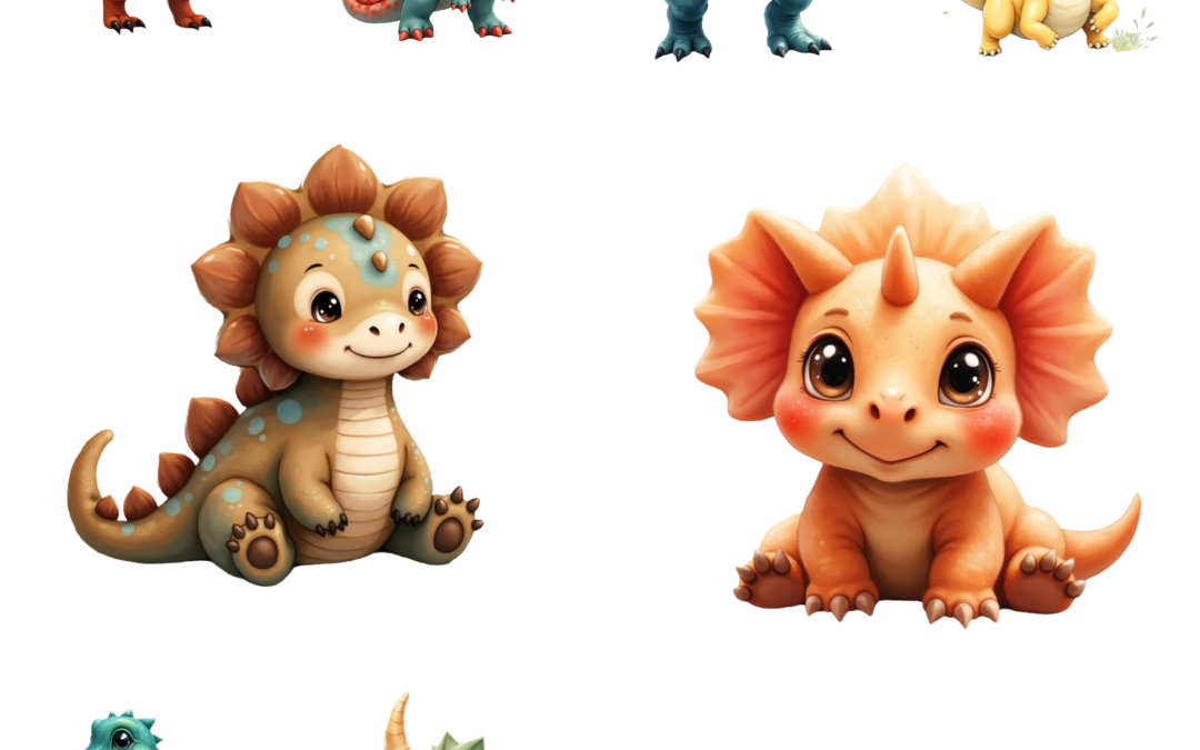 50 Watercolor Dinosaur Clipart: An Honest-Looking Review of a Must-Have Creative Collection